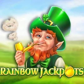 Rainbow Jackpots logo by Red Tiger Gaming at Winnita casino