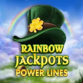 Rainbow Jackpots Power Lines by Red Tiger Gaming, showcased at winnitaacasino.it – game logo