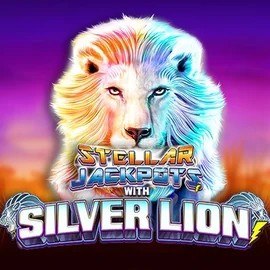 Stellar Jackpots with Silver Lion slot icon by Lightning Box Game, available at Winnita casino